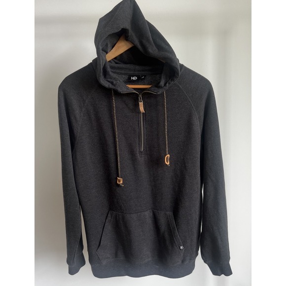 TenTree Hoodie Size Small Gray Pullover Sweatshirt Outdoors Mountain organic - Picture 1 of 9